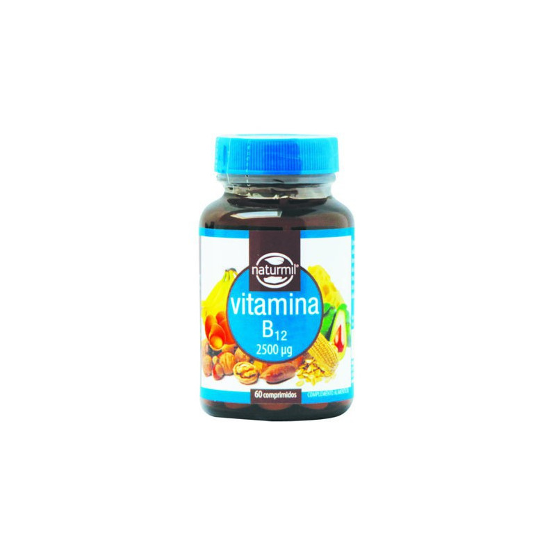 VITAMINA B12 2.500Mcg. 60 COMPRMIDOS NATURMIL