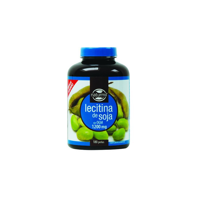 LECITINA DE SOJA 1200MG 180 PERLAS NATURMIL