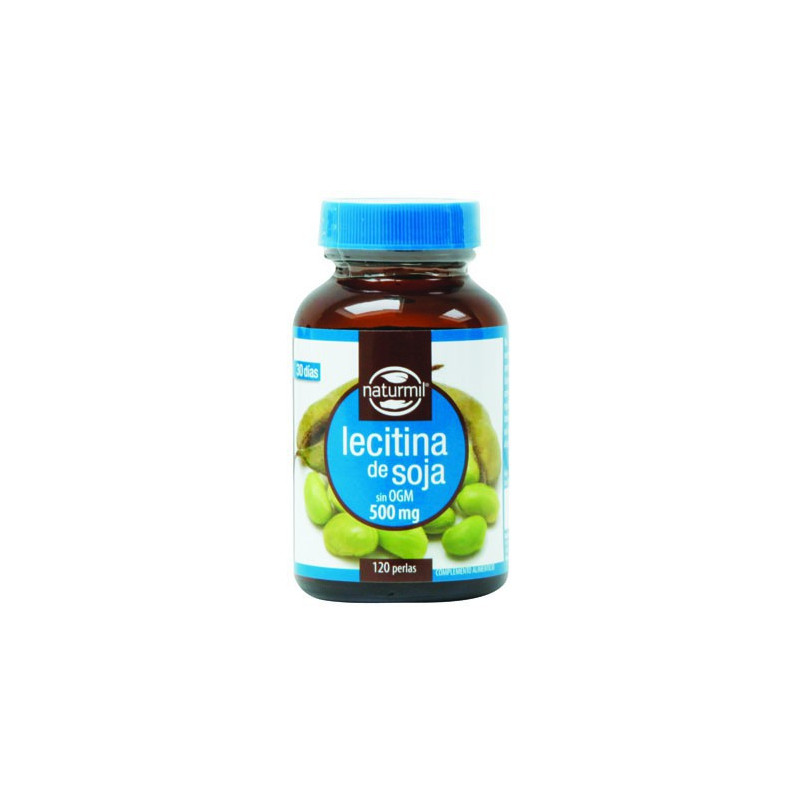 LECITINA DE SOJA 500MG 120 PERLAS NATURMIL