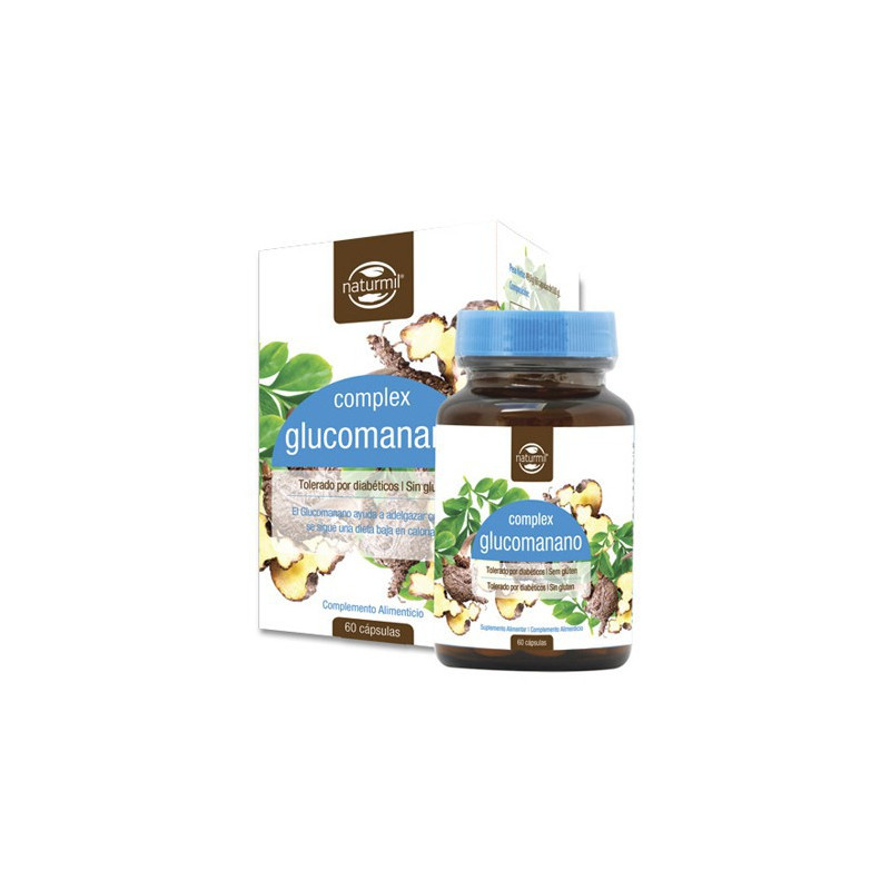 GLUCOMANANO COMPLEX 500Mg. 60 CAPSULAS NATURMIL