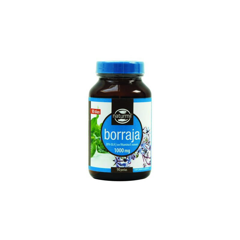 BORRAJA 1.000Mg. 90 PERLAS NATURMIL