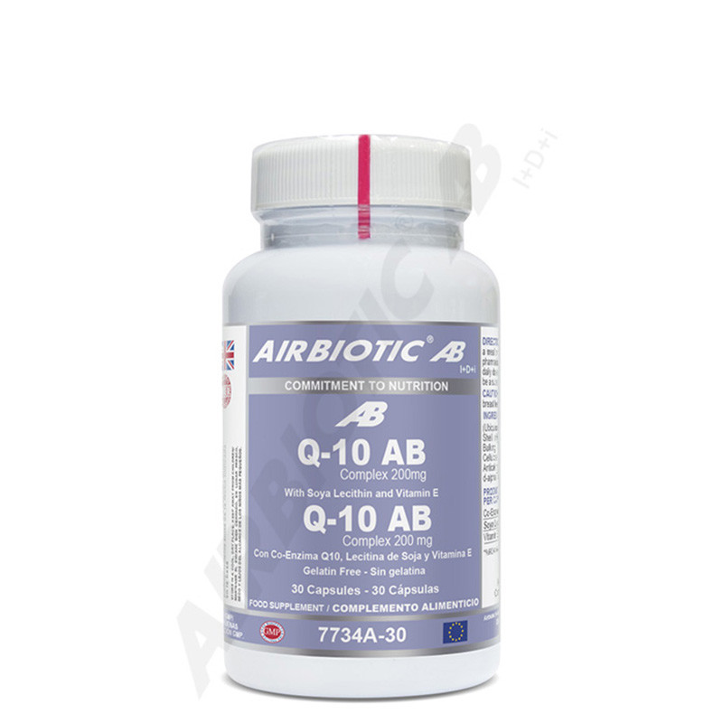 Q-10 AB COMPLEX 200Mg. 30 CAPSULAS AIRBIOTIC