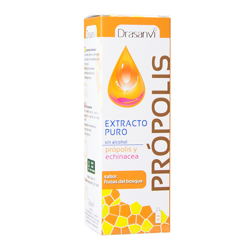 PROPOLIS EXTRACTO SIN ALCAHOL 50Ml. DRASANVI