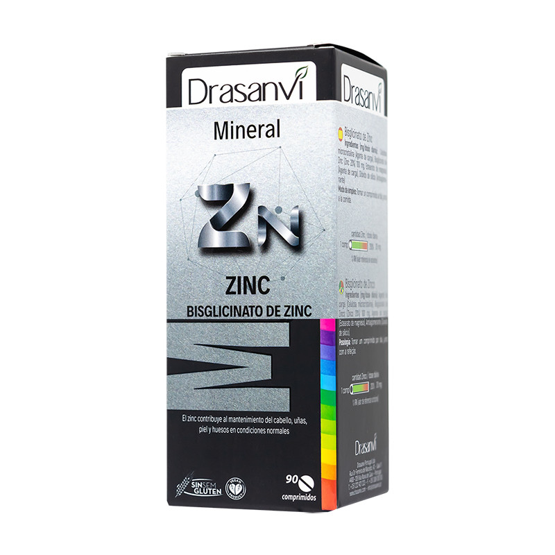 ZINC BISGLICINATO 90 COMPRIMIDOS DRASANVI