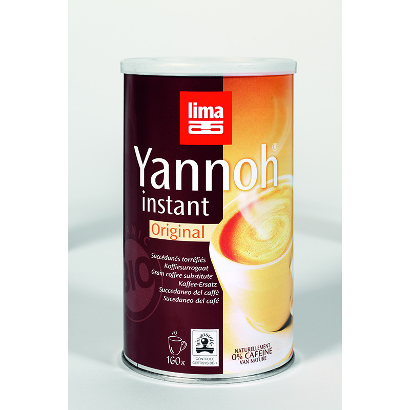 CAFE DE CEREALES YANNOH INSTANTANEO BIO 250Gr. LIMA