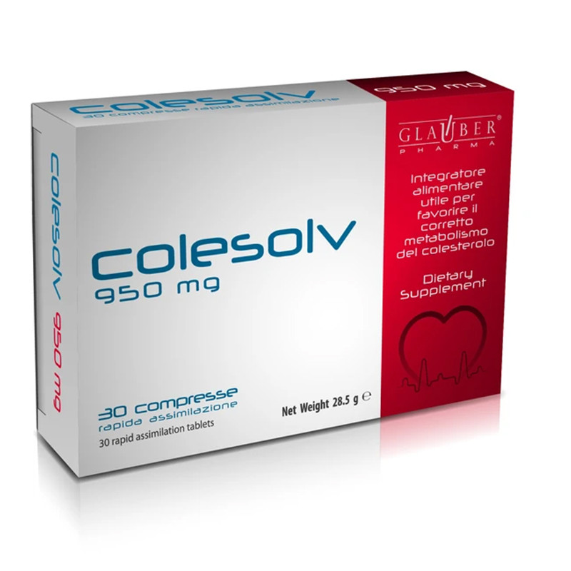 COLESOLV 30 CAPSULAS GLAUBER PHARMA