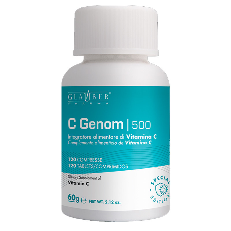 C-GENOM 500 DNA 120 COMPRIMIDOS GLAUBER PHARMA