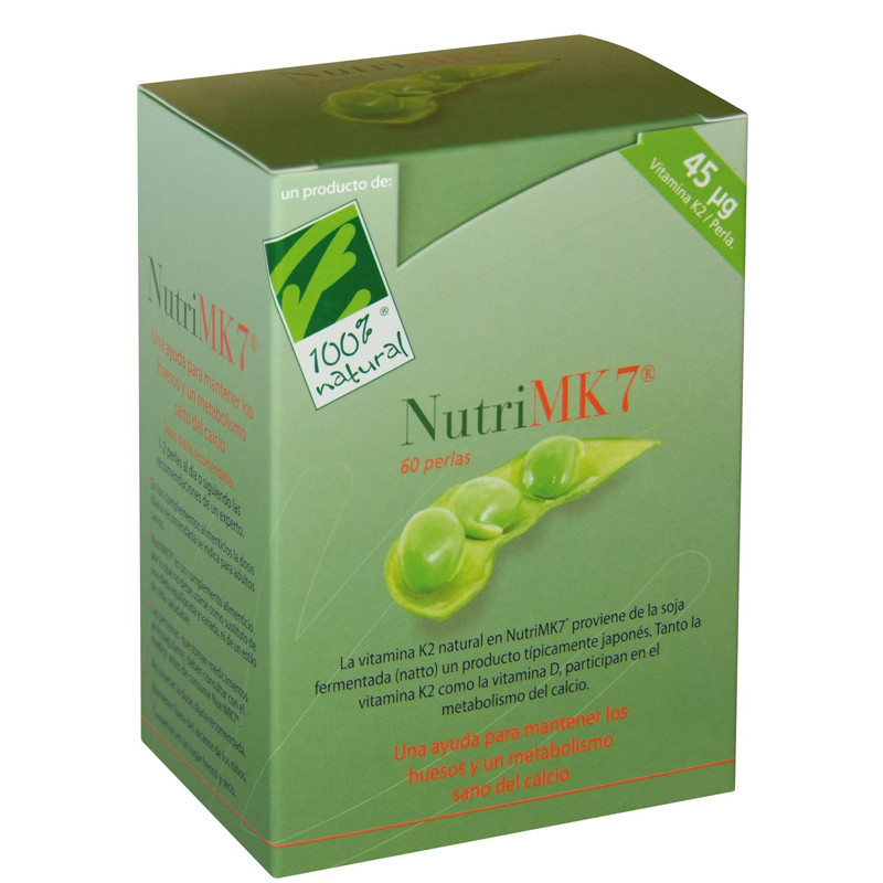 NUTRIMK7 HUESOS 60 PERLAS 100% NATURAL