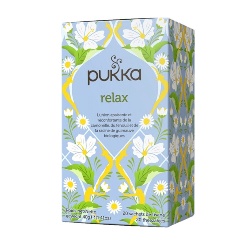 INFUSION RELAJACION 20 FILTROS PUKKA