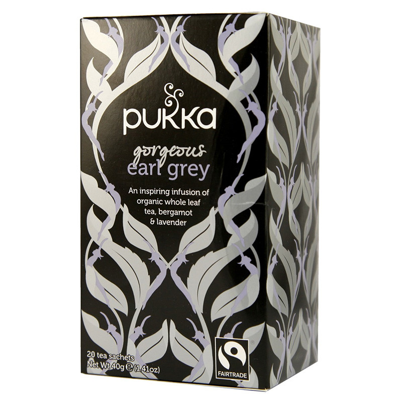 TE GORGEOUS EARL GREY 20 FILTROS PUKKA