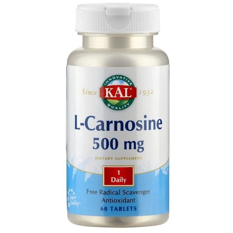 L-CARNOSINE 500Mg. 30 COMPRIMIDOS KAL