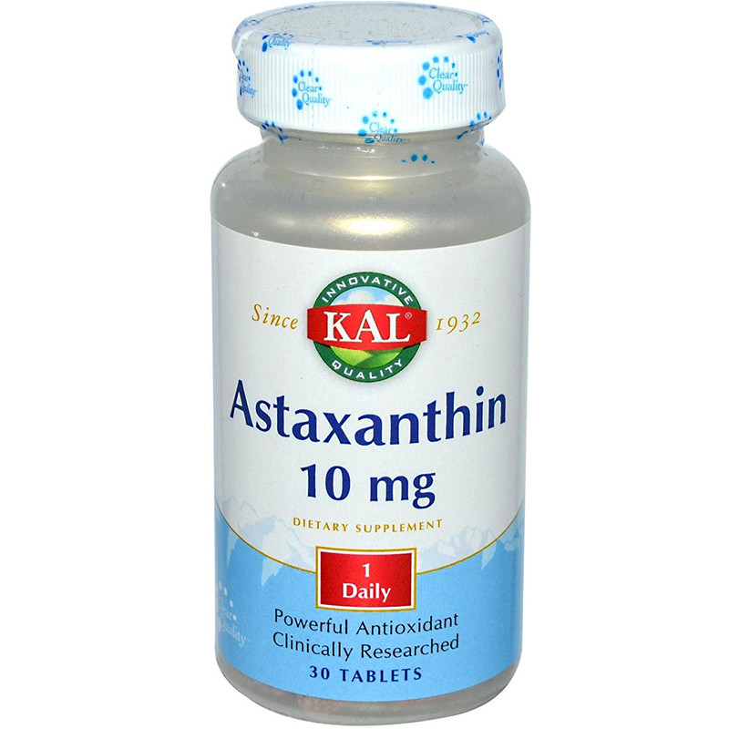 ASTAXANTHIN 10Mg. 60 CAPSULAS KAL