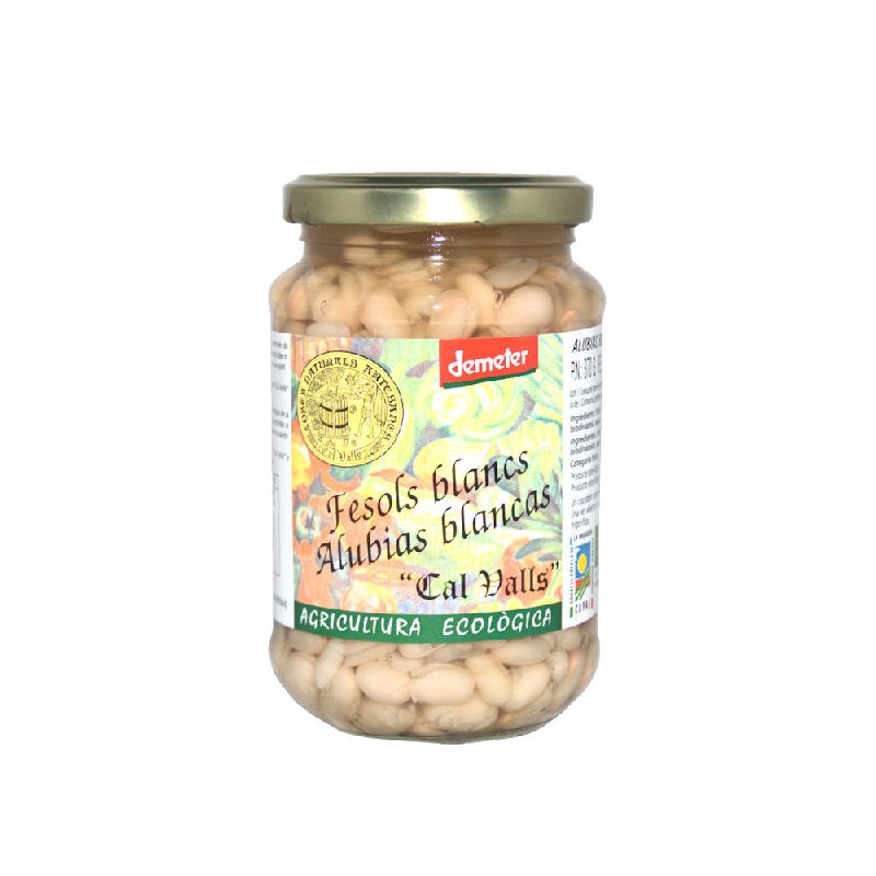 ALUBIAS BLANCAS COCIDAS DEMETER 220Gr. CAL VALLS