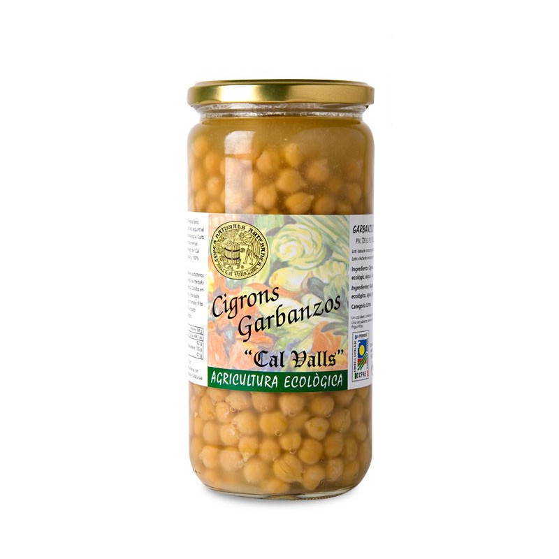 GARBANZO COCIDO BIO 450Gr. CAL VALLS