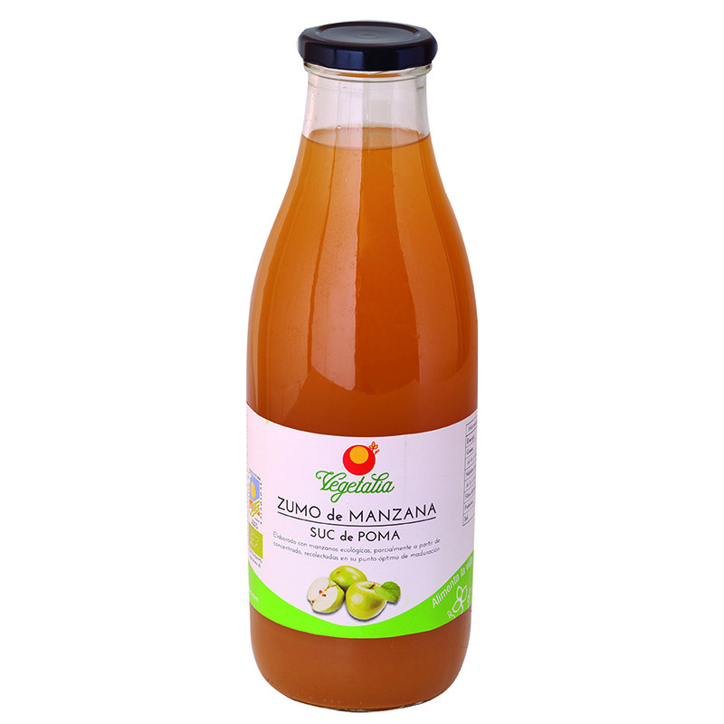 ZUMO DE MANZANA 1 Lt. VEGETALIA