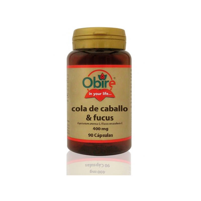 COLA DE CABALLO + FUCUS 400Mg. 90 CAPSULAS OBIRE