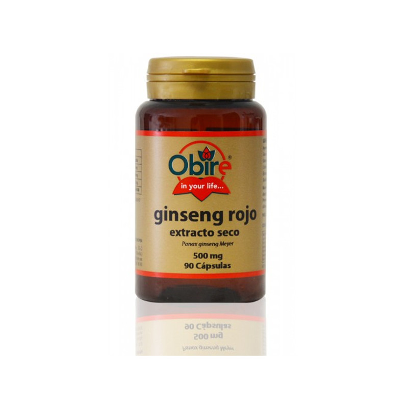 GINSENG ROJO 500Mg. ( EXT. SECO ) 90 CAPSULAS OBIRE