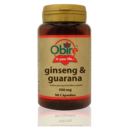 GINSENG & GUARANA 400Mg. 90...