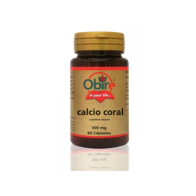 CALCIO CORAL 500Mg. 60 CAPSULAS OBIRE