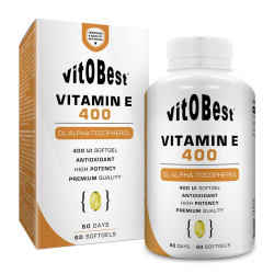 VITAMIN E 400 60 PERLAS....