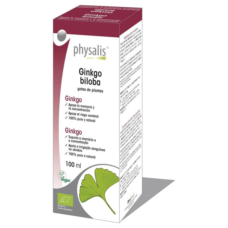 GINKGO BILOBA 100Ml. PHYSALIS