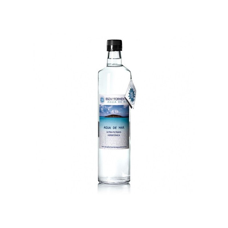 AGUA DE MAR 750Ml. ULTRA FILTRADA HIPERTONICA IBIZA Y FORMENTERA