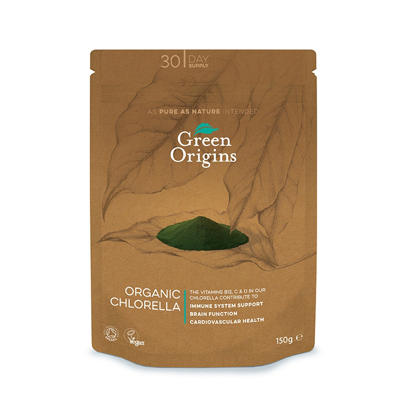 CLORELA EN POLVO 500Gr. GREEN ORIGIN