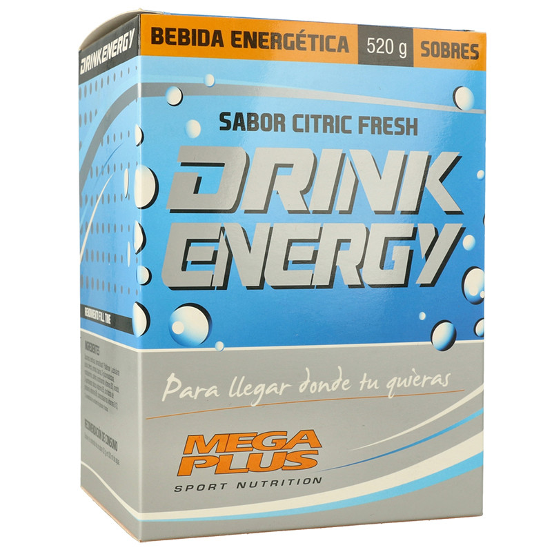 DRINK ENERGY CITRIC FRESH 10 SOBRES MEGAPLUS