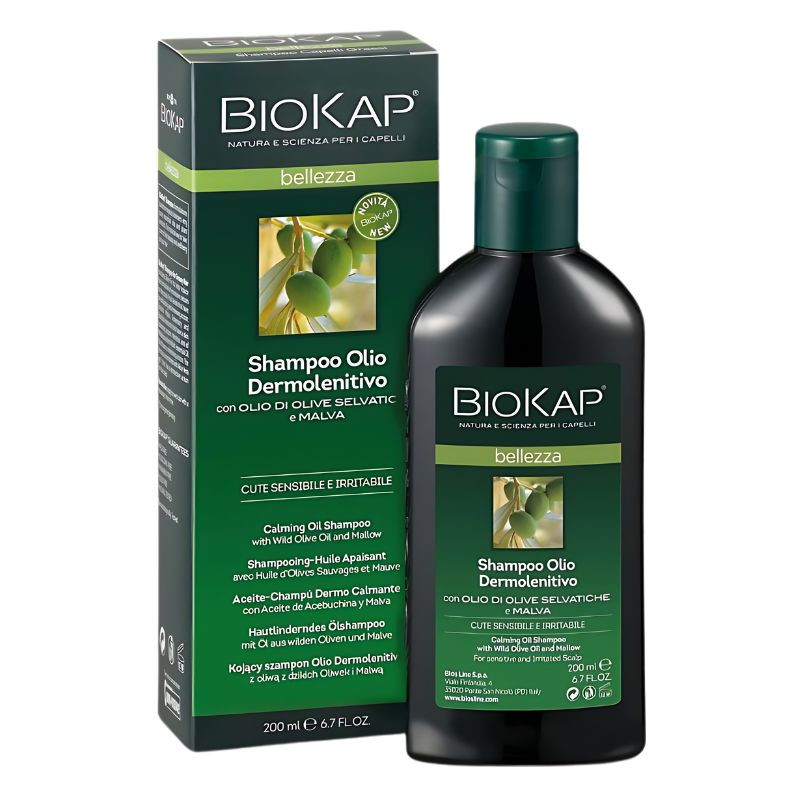 CHAMPU-ACEITE DERMO CALMANTE 200 ML BIOKAP