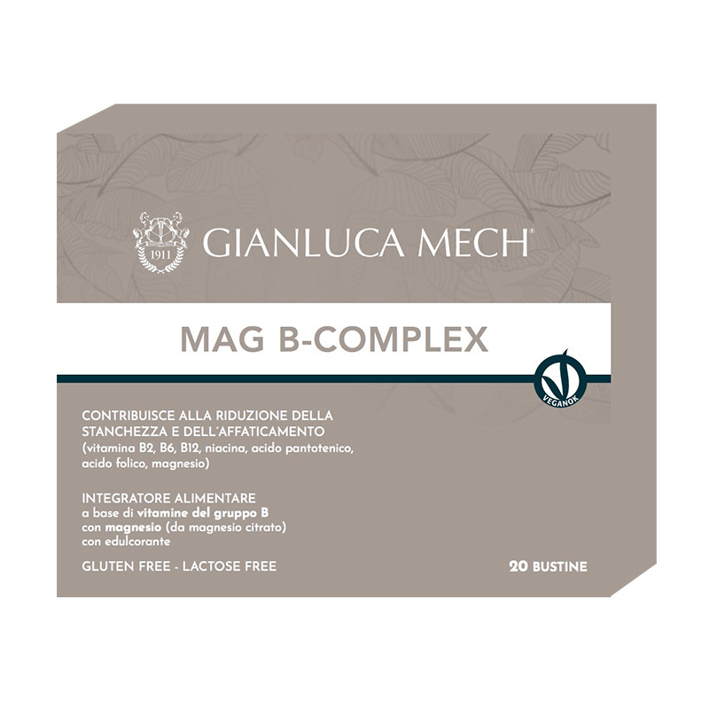 MAG B COMPLEX 20 SOBRES GIANLUCA MECH