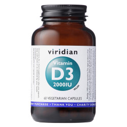 VITAMIN D3 VEGANA 2000IU 60...