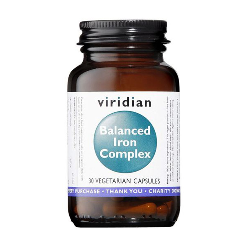 HIERRO BALANCEADO COMPLEX 30 CAPSULAS VIRIDIAN