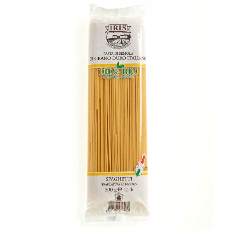 SPAGUETTI DE TRIGO BIO 500GR IRIS