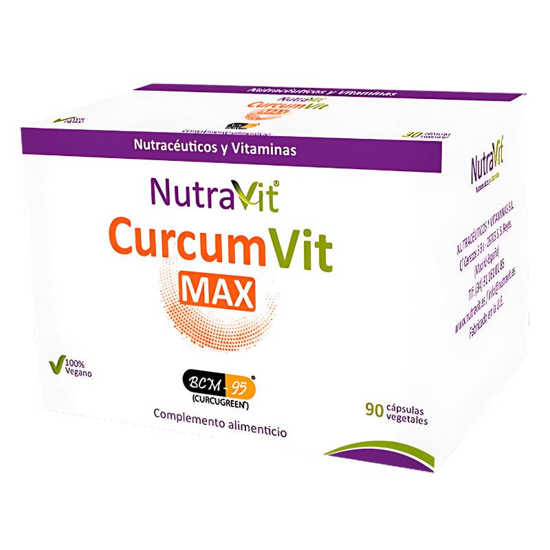 CURCUMVIT MAX BCM95 90 CAPSULAS NUTRAVIT