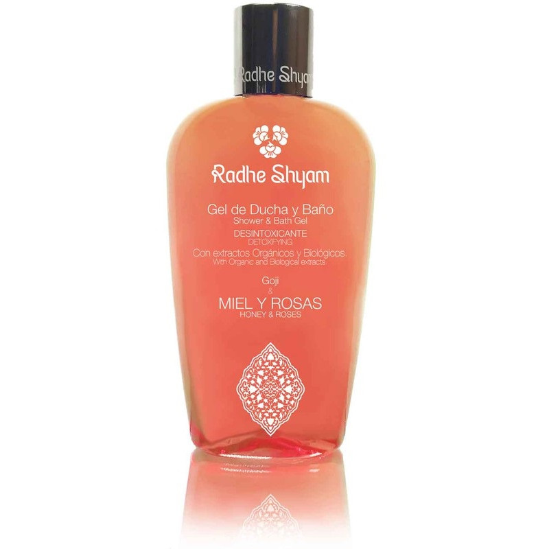 GEL DE DUCHA MIEL Y ROSAS 250Ml RADHE SHYAM