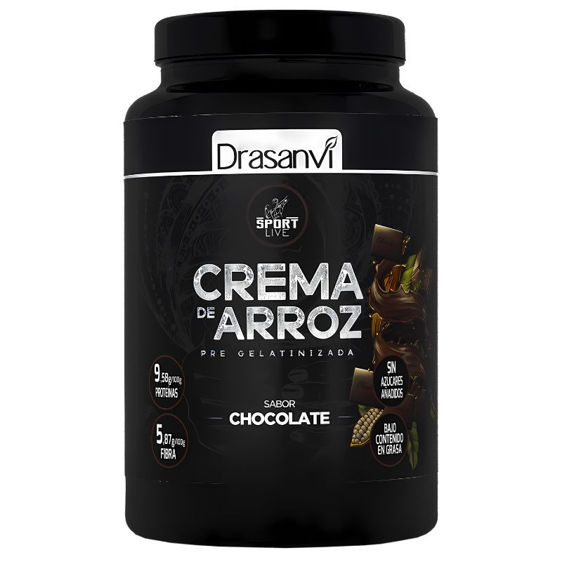 CREMA ARROZ SABOR CHOCOLATE 1 KG DRASANVI SPORT LIVE