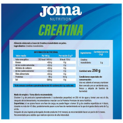 CREATINA 250GR JOMA NUTRITION