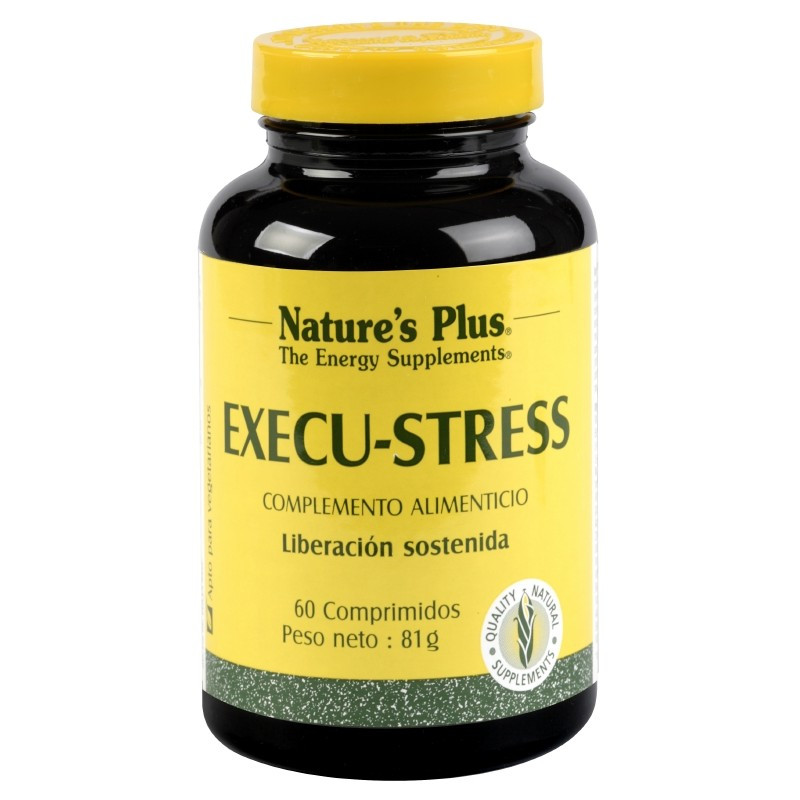 EXECU-STRESS 60 COMPRIMIDOS NATURE´S PLUS