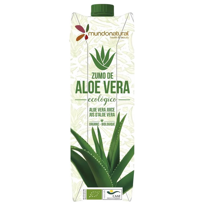 ZUMO ECOLÓGICO DE ALOE VERA 1LT MUNDO NATURAL