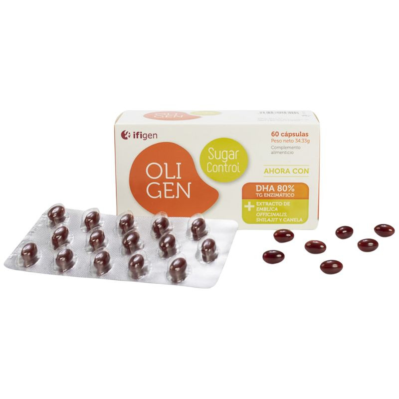 OLIGEN SUGAR (DHA 80%) 60 CÁPSULAS IFIGEN