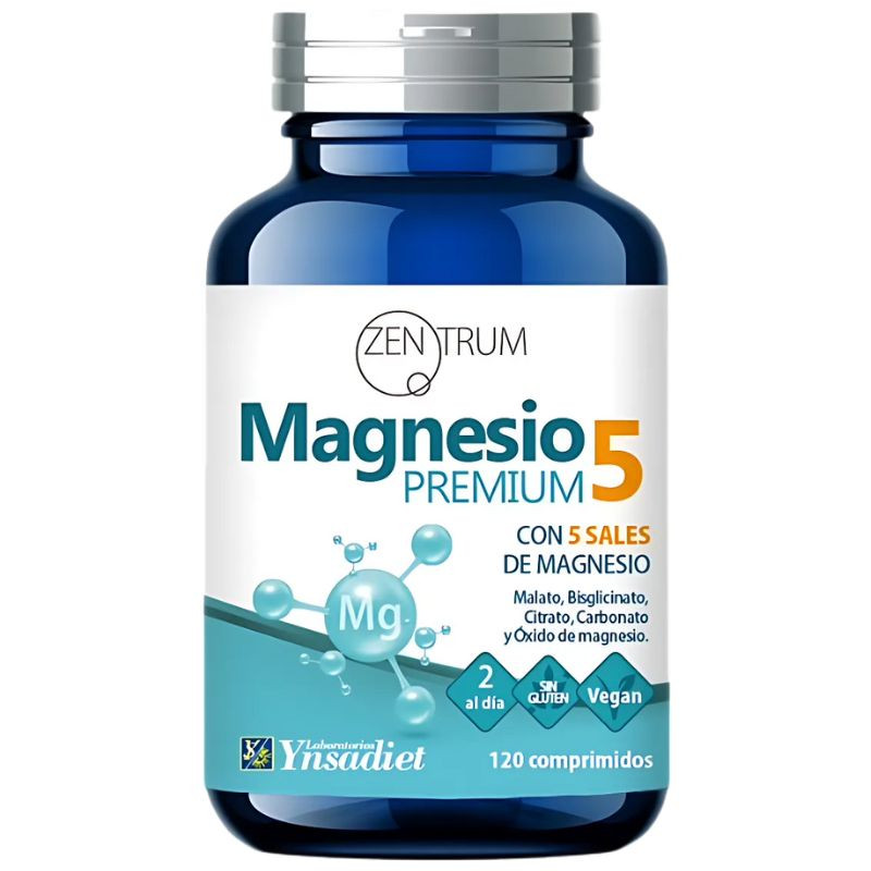 MAGNESIO PREMIUM 5 SALES 120 COMPRIMIDOS YNSADIET