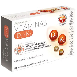 VITAMINAS D3+K2 30...