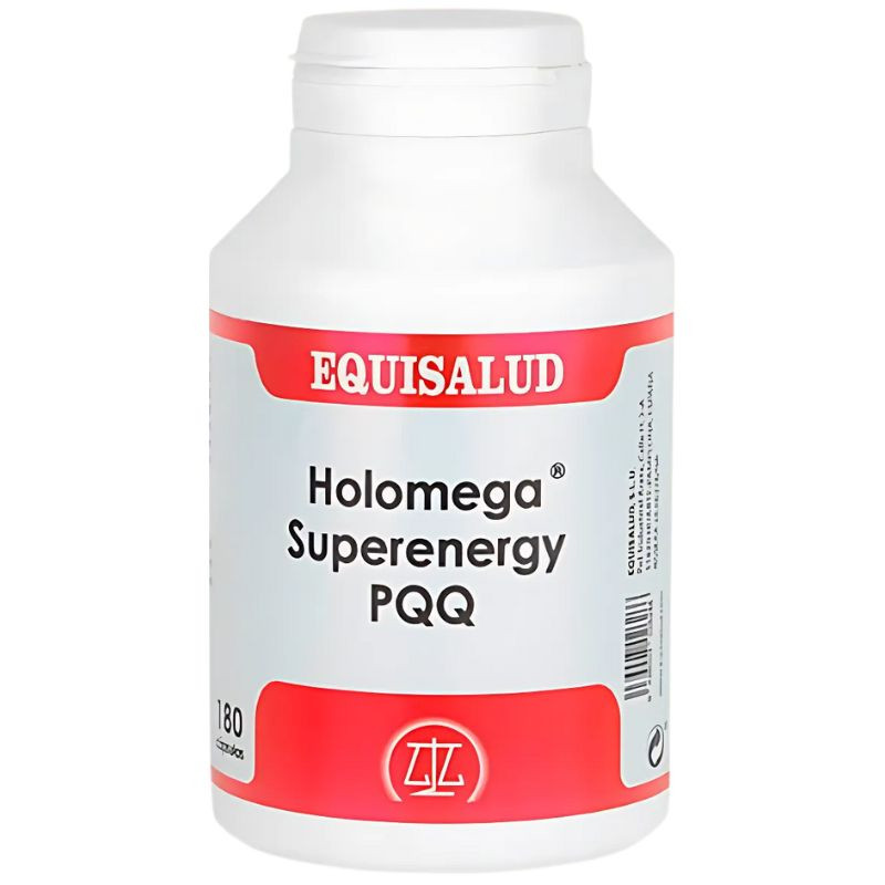 HOLOMEGA SUPERENERGY PQQ 180 CÁPSULAS EQUISALUD