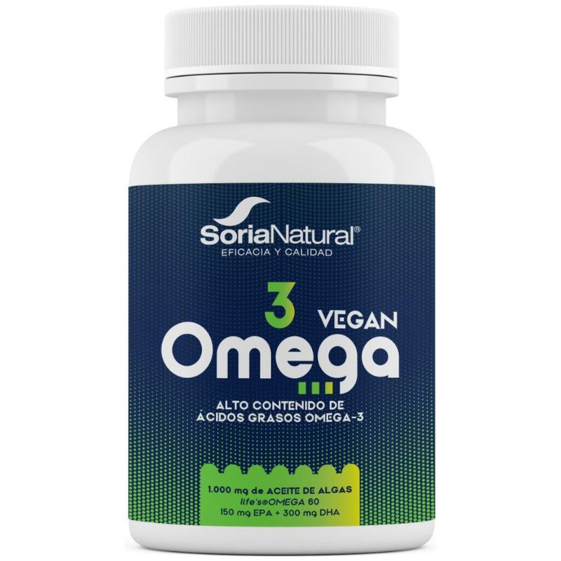 OMEGA-3 VEGANO 60 PERLAS SORIA NATURAL