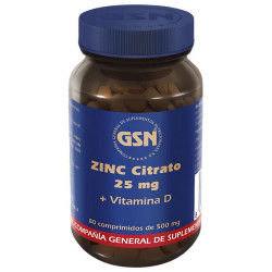 CITRATO DE ZINC 25MG 80...