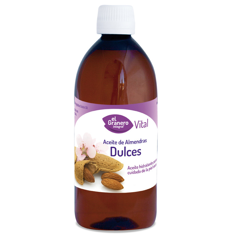 ACEITE ALMENDRAS DULCES 500Ml. EL GRANERO