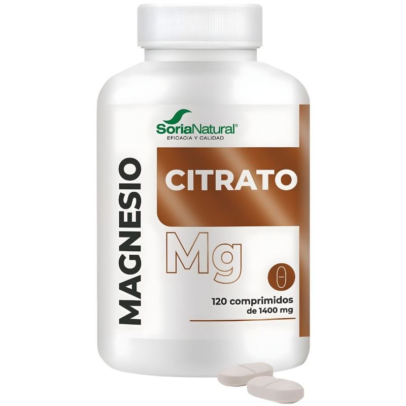 CITRATO DE MAGNESIO 120 COMPRIMIDOS SORIA NATURAL