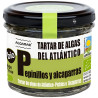 TARTAR ALGAS DEL ATLÁNTICO PEPINILLOS Y ALCAPARRAS 100G ALGAMAR