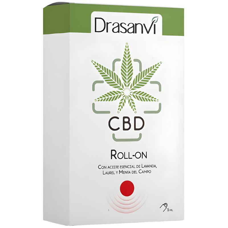 ROLL-ON CBD ROJO ALIVIO TENSIONES CABEZA 5ML DRASANVI