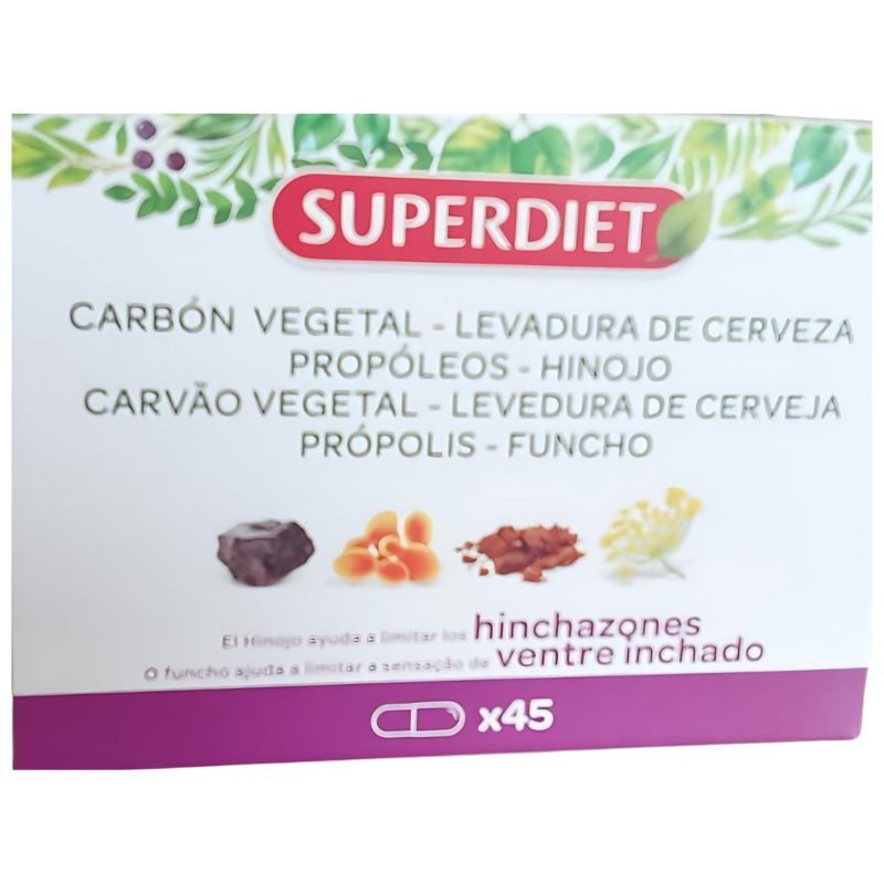 CUARTETO DE HINOJO HINCHAZONES 45 CAPSULAS SUPERDIET